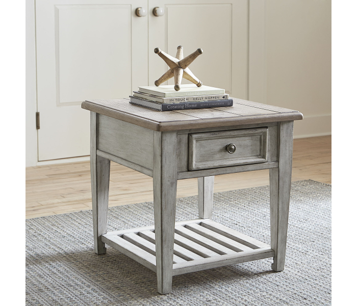 Heartland - Drawer End Table, 24"