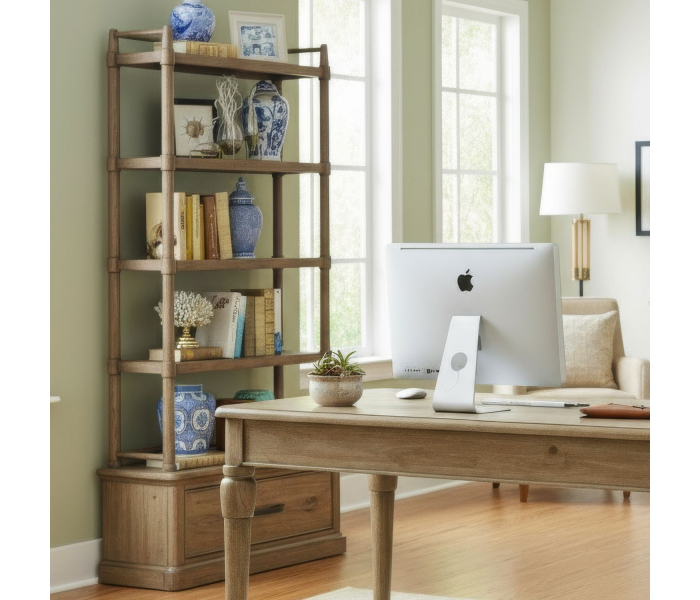 Hickory Grove - Bookcase - Heirloom Brown - Dark Brown