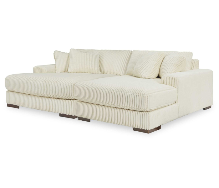Lindyn - Ivory - Super Chaise, 102"