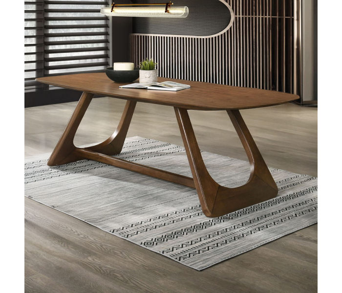 Hoyte - Dining Table - Walnut - Dark Brown, 94"