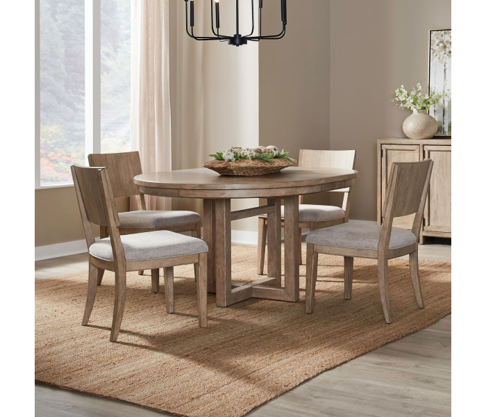 Proximity Place - 5 Piece Pedestal Table Set
