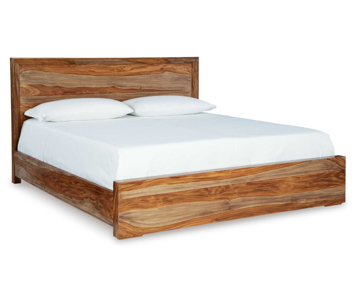 Dressonni - Brown - Queen Panel Bed