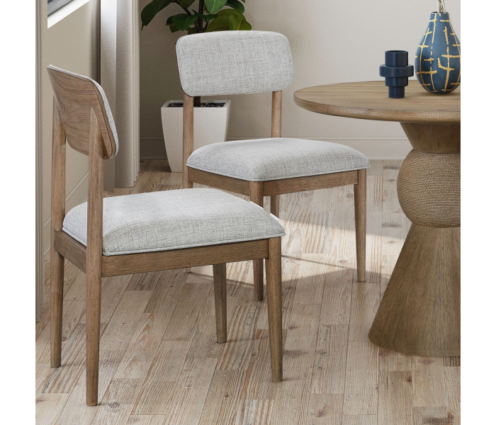 Briarcrest - Upholstered Panel Back Side Chair (RTA) - Tobacco