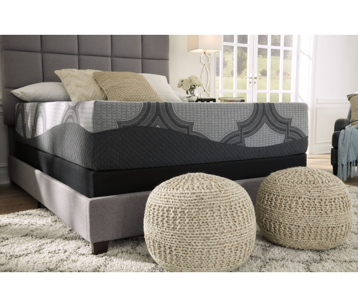 1100 Series - Gray - 2 Pc. - Twin XL Mattress, Foundation