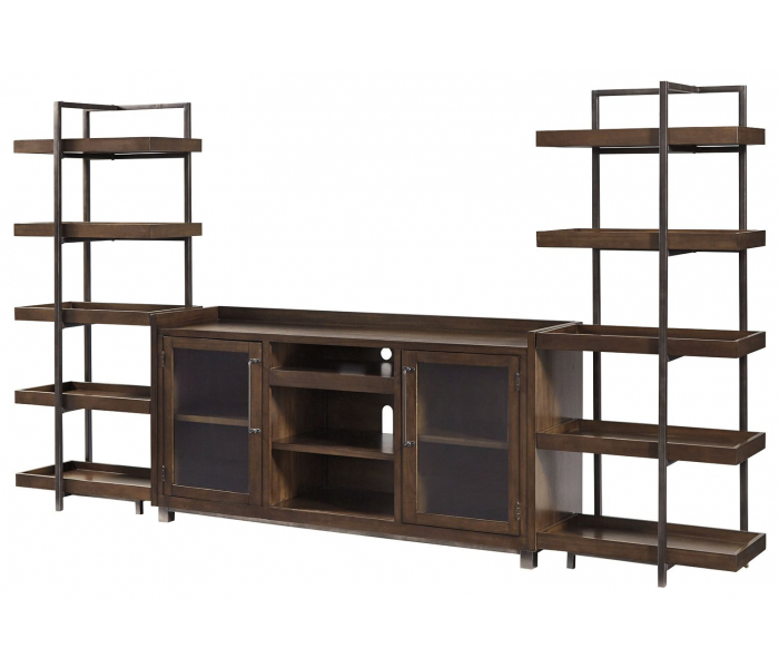Starmore 3 Pc. Entertainment Center 70" TV Stand Brown