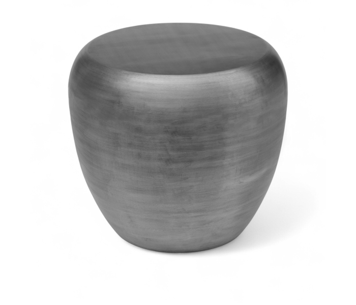 Capsule - Aluminum End Table - Silver - Pearl Silver, 20"
