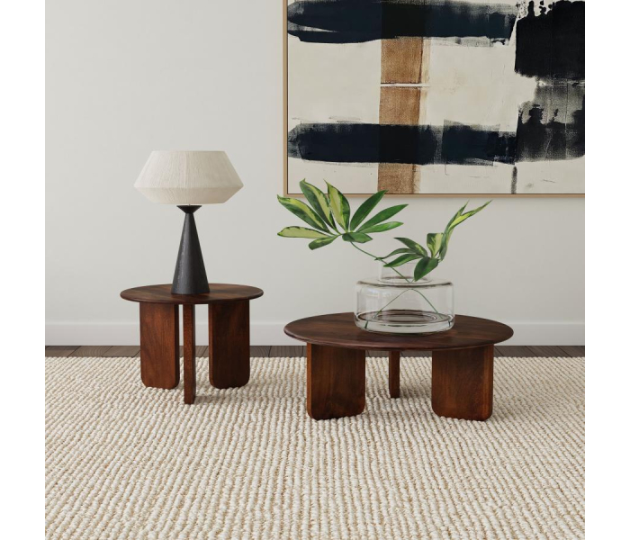 Dale - 2 Piece Solid Wood Coffee And End Table Set