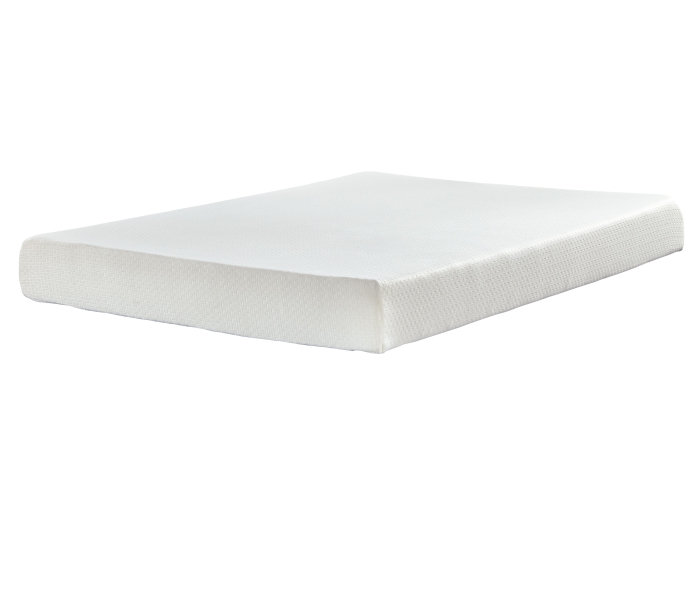 Chime 8 Inch Memory Foam - White - King Mattress - 8-inch