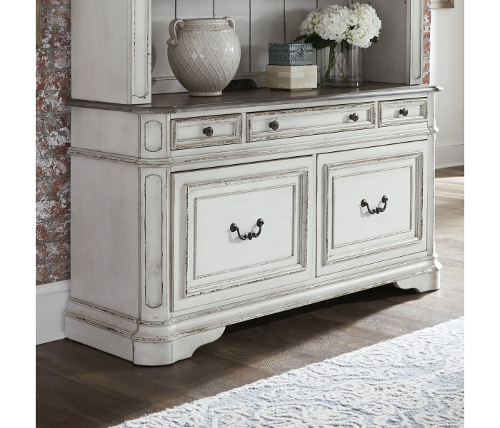 Magnolia Manor - Credenza - Antique
