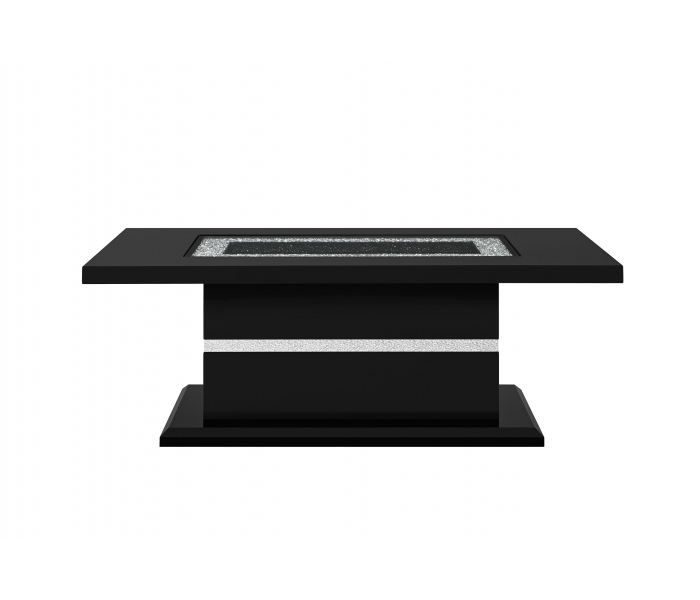 Monaco - Coffee Table - Black, 52"