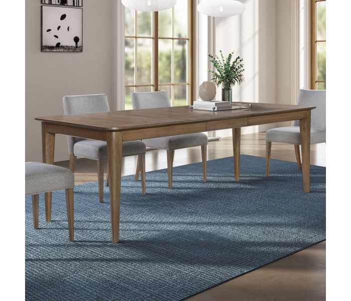 Hendrix Place - Rectangular Leg Table - Natural - Light Brown, 40"