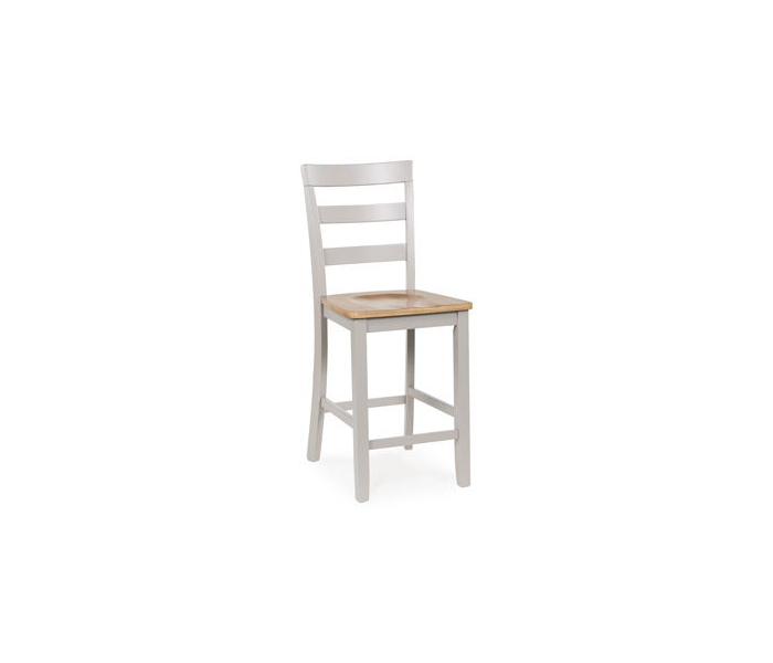 Harperfeld Barstool (Set of 2) Natural / Gray