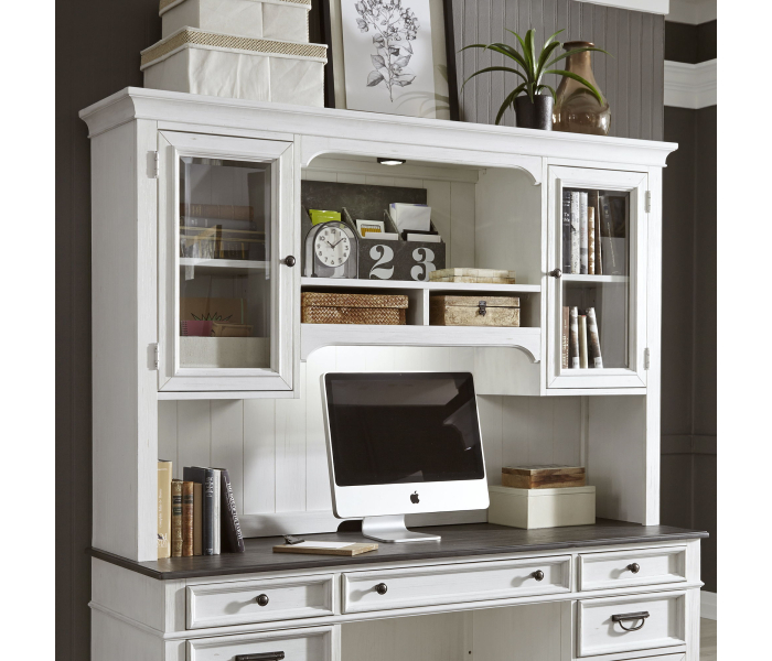 Allyson Park - Jr Executive Credenza Hutch