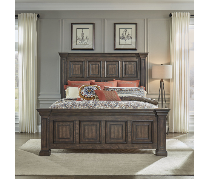 Big Valley - California King Panel Bed