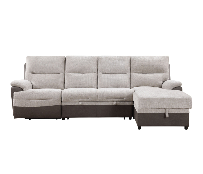 U3822 - Left Side Power Recliner With USB - Beige /, 33"