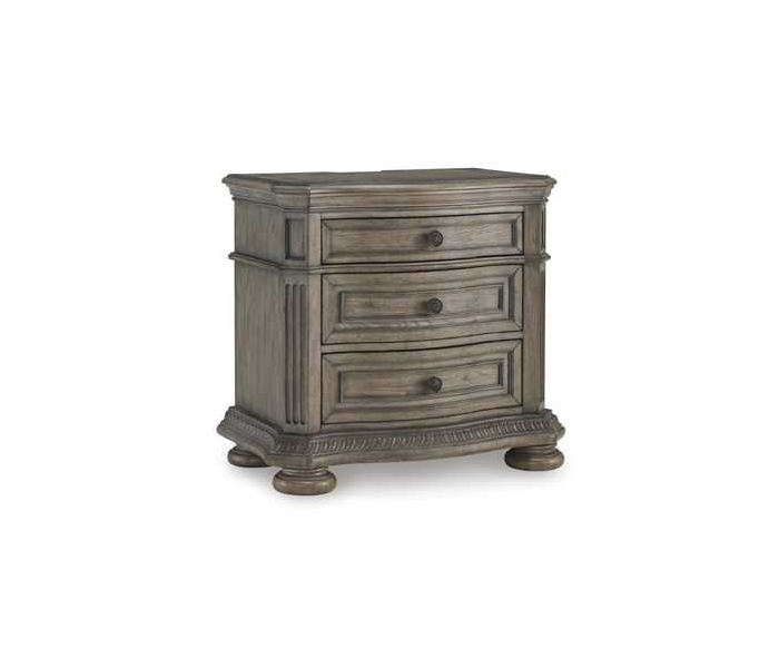Ardenfield - Light Brown - Three Drawer Night Stand
