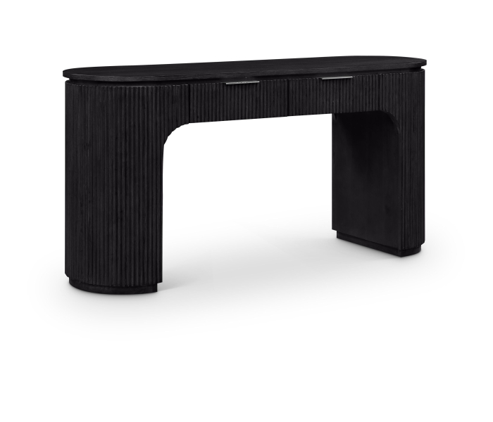 Astrid - Solid Wood And Oak Veneer Desk