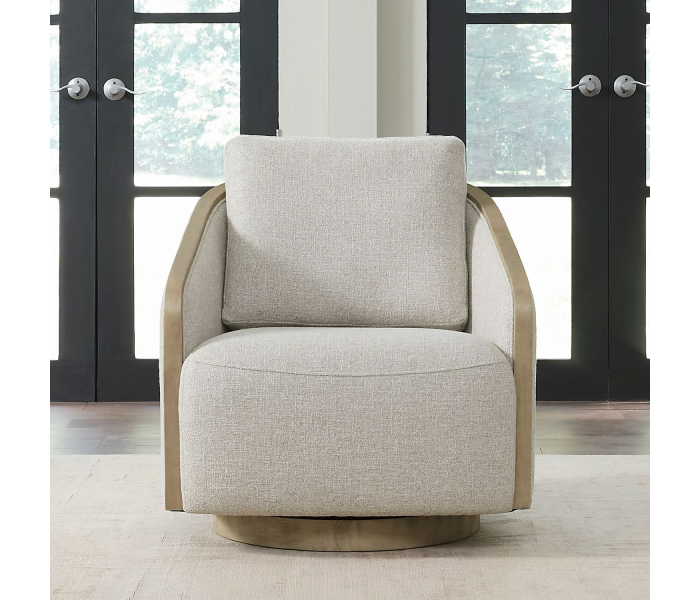 Nora - Upholstered Swivel Accent Chair