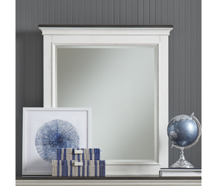 Allyson Park - Crown Mirror - Two Toned
