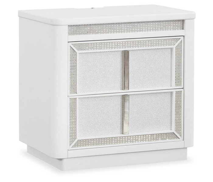 Chalanna - White - Two Drawer Night Stand