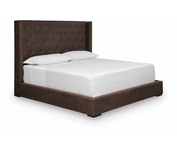 Lavernty Upholstered Storage Bed Coffee