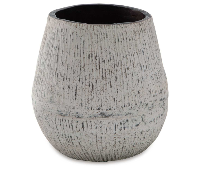 Claymount - Distressed Brown - Vase - 9", 7.88"