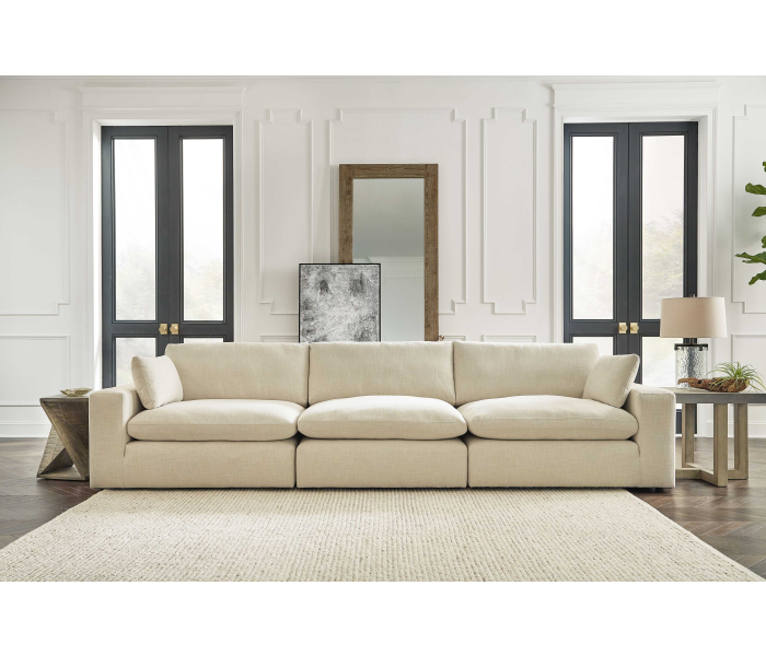 Elyza - Linen - Sofa 3 Pc Sectional