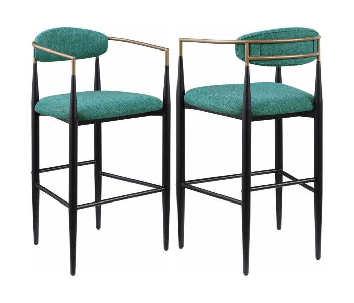 Tina - Fabric Upholstered Bar Chair (Set of 2)