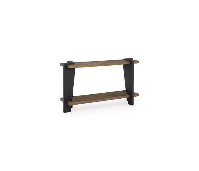 Weathermore Sofa Table Brown / Black, 59"