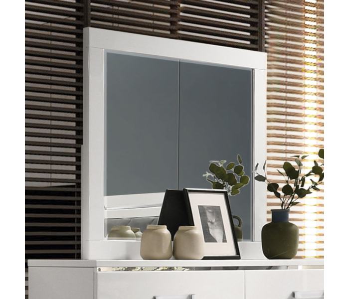 Chelsie - Mirror - White Finish