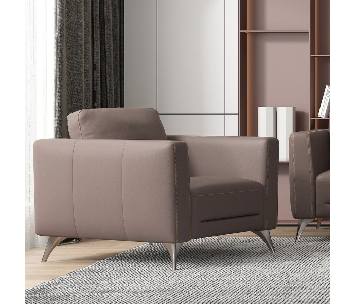 Malaga - Chair - Taupe Leather