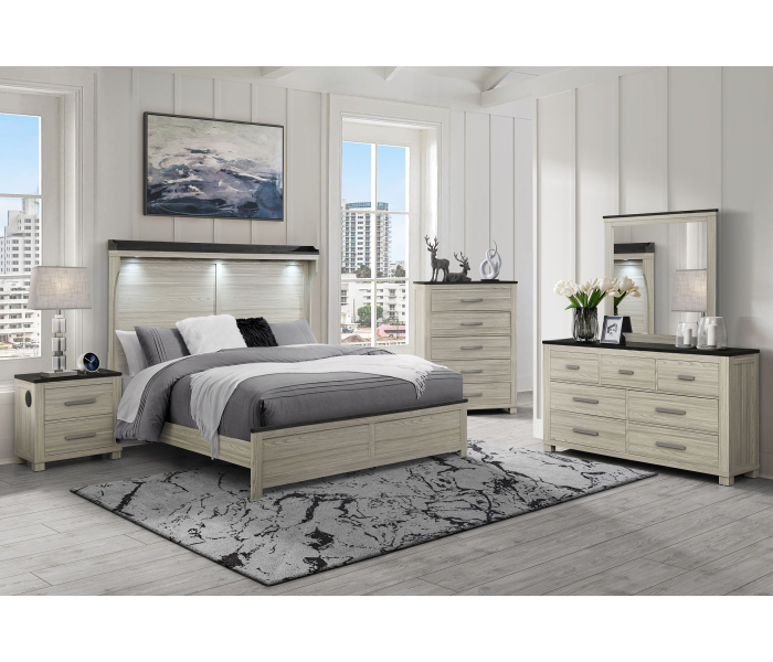 Ashley - Full Bed Twin Bed Siderails - Brown - Light Brown