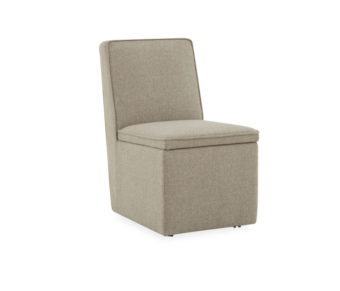 Accent Dining - Accent Storage Dining Chair - Sand - Beige
