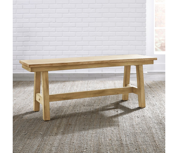 Lindsey Farm - Backless Bench (RTA) - Brown - Light Brown