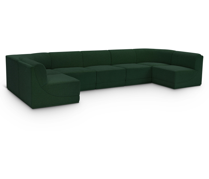 Ollie - 7 Piece Modular U-Shaped Sectional, 158"