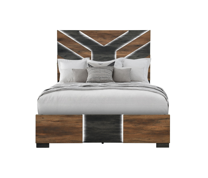 Optimus - Full Bed - Black / Brown - Black