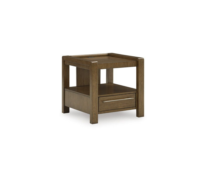 Marxmore Square End Table Brown, 24.75"