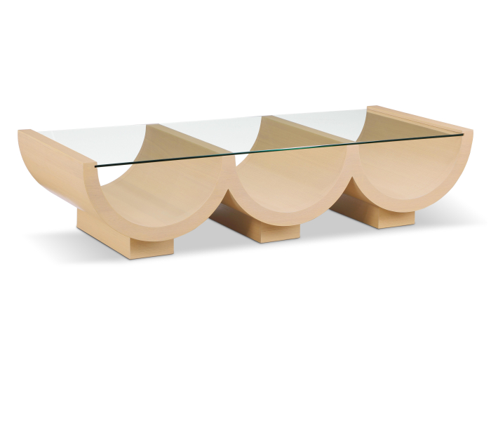 Beverwil - Oak Coffee Table - Natural, 60"