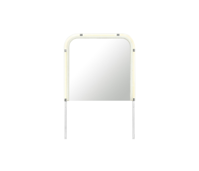 Lyra - Mirror With LED - Beige, 41.93" Wide