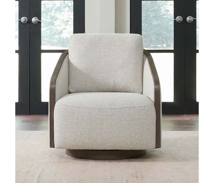 Nora - Upholstered Swivel Accent Chair