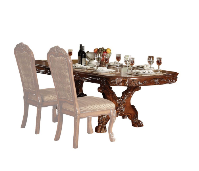 Dresden - Dining Table - Cherry Oak, 108"