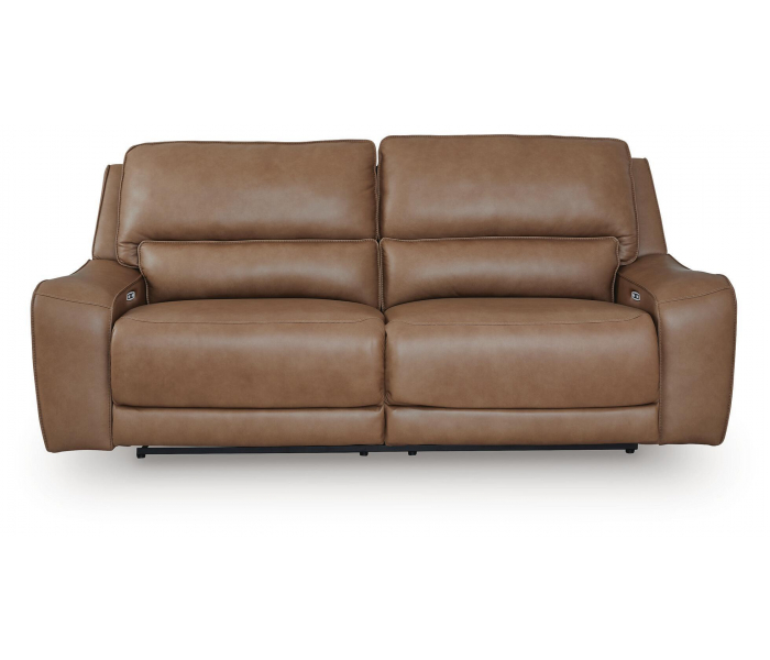 DeepWakes 2-Piece Power Reclining Loveseat Caramel, 94"