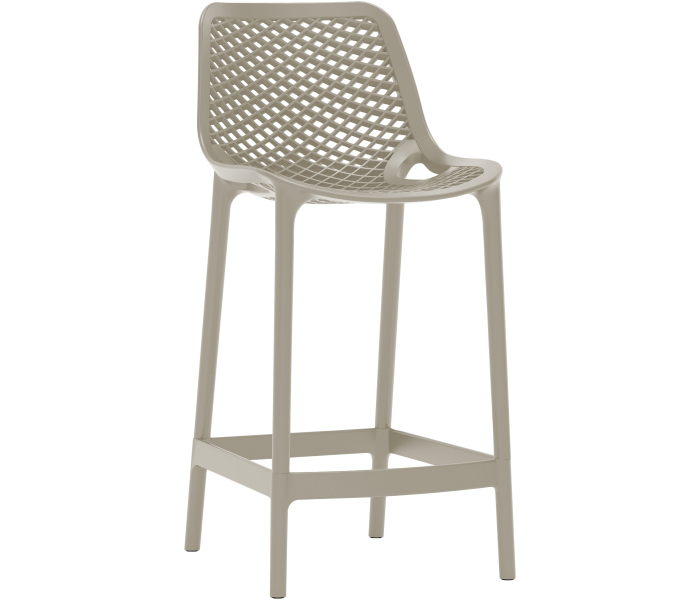 Mykonos - Outdoor Patio Stool (Set of 4) - Taupe