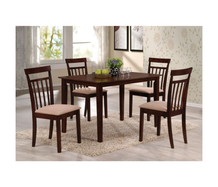 Samuel - Dining Table - Espresso & Microfiber