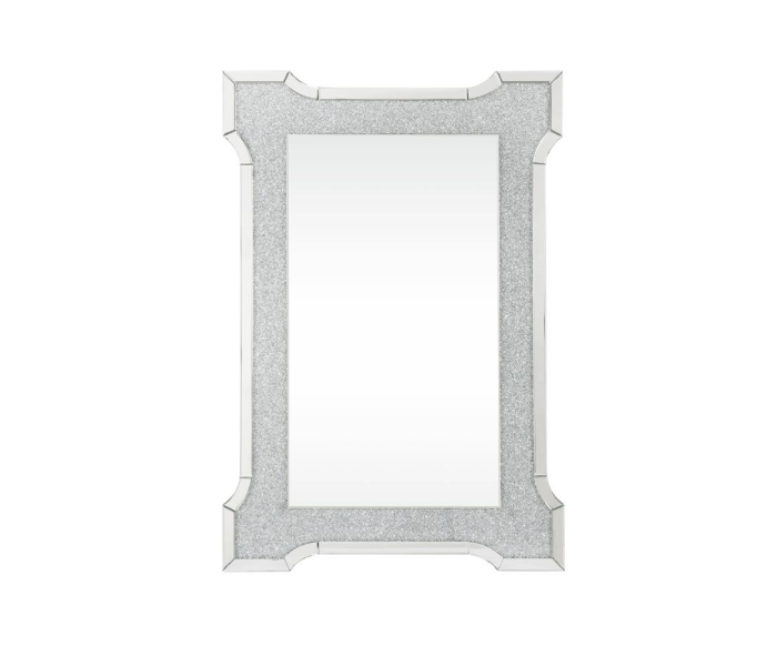 Nowles - Wall Decor - Mirrored & Faux Stones - 47"