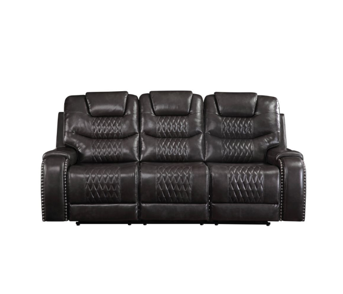 Braylon - Sofa - Magnetite PU, 90"
