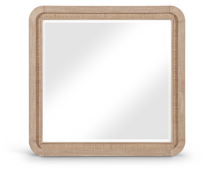 Windsor - Rubberwood Mirror - Natural