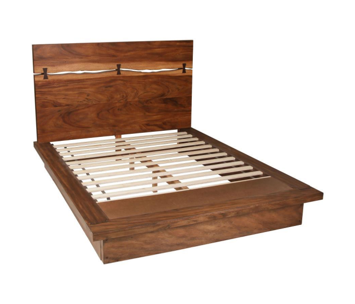Winslow - Wood California King Panel Bed - Smokey Walnut