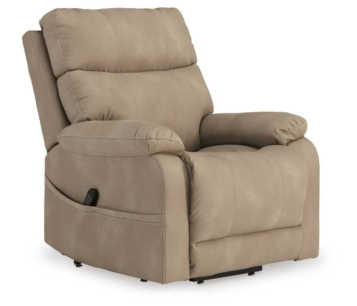 Next-Gen Durapella - Sand - Power Lift Recliner