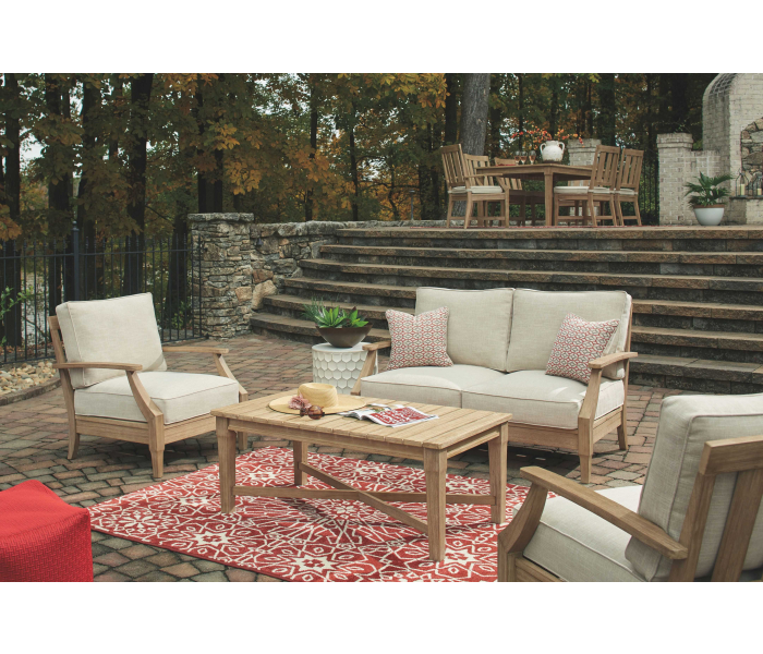 Clare View - Beige - 3 Pc. - Lounge Set